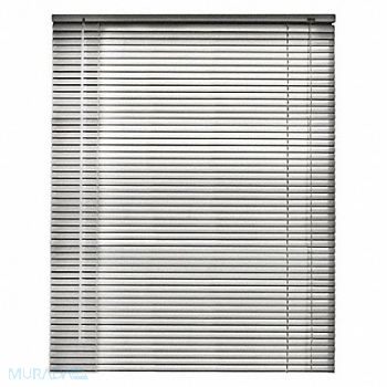 KEYSTONE FABRICS Mini Blinds Silver 72 in L 46 in W, 787R37