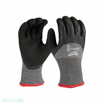 MILWAUKEE WINTER DIP GLOVE CUT 5 S PK12, 787RJ4