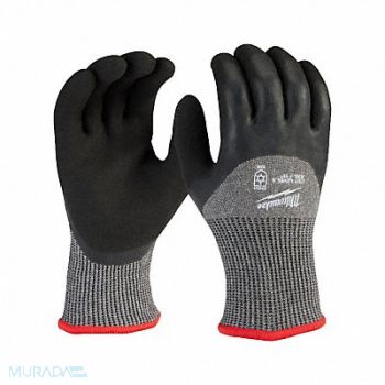 MILWAUKEE WINTER DIP GLOVE CUT 5 2XL PK12, 787RK2