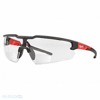 MILWAUKEE Safety Glasses Frame Nylon Unisex, 787UH1