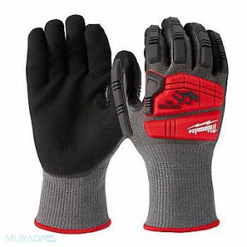 MILWAUKEE Work Gloves Style Knit 10.5 L, 787UJ6