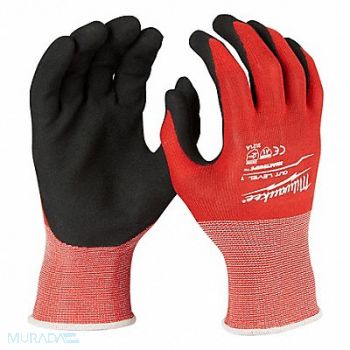 MILWAUKEE Work Gloves Style Knit 8.5 L, 787UR5