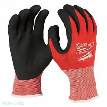 MILWAUKEE Work Gloves Style Knit 10 L, 787UT3