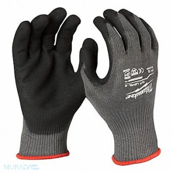MILWAUKEE Work Gloves Style Knit 8.75 L, 787UU5