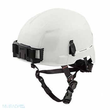 MILWAUKEE Hard Hat Color White 6 1/2 to 8 1/2, 787VC1
