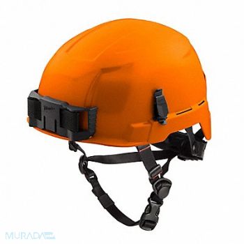 MILWAUKEE Hard Hat Color Orange 6 1/2 to 8 1/2, 787VD3