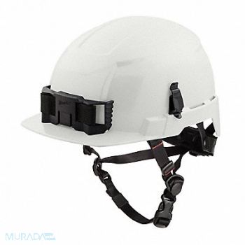 MILWAUKEE Hard Hat Color White 6 1/2 to 8 1/2, 787VD5