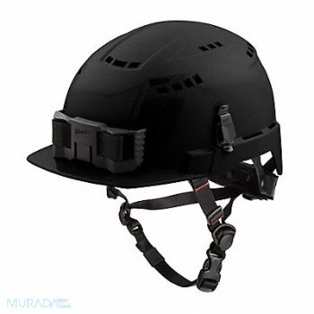 MILWAUKEE Hard Hat Color Black 6 1/2 to 8 1/2, 787VE4