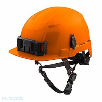 MILWAUKEE Hard Hat Color Orange 6 1/2 to 8 1/2, 787VE7