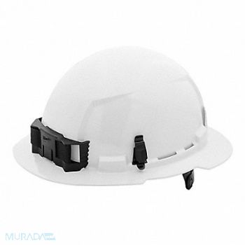 MILWAUKEE Hard Hat Color White 6 1/2 to 8 1/2, 787VE9