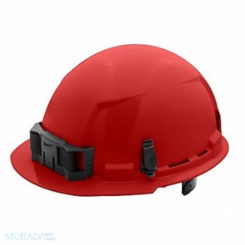 MILWAUKEE Hard Hat Color Red 6 1/2 to 8 1/2, 787VF6
