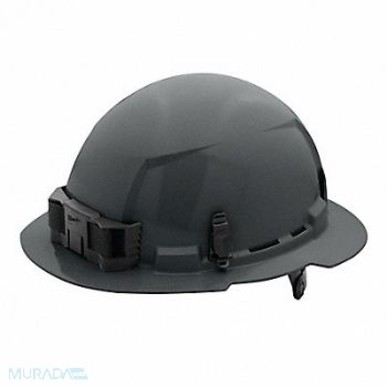 MILWAUKEE Hard Hat Color Gray 6 1/2 to 8 1/2, 787VG3
