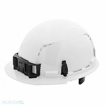 MILWAUKEE Hard Hat Color White 6 1/2 to 8 1/2, 787VG4