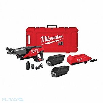 MILWAUKEE Core Drill Kit Handheld 1 550 RPM, 787YV6