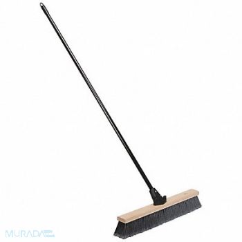 ABILITY ONE Push Broom 60 in Handle L 24 in Face, 38EV88