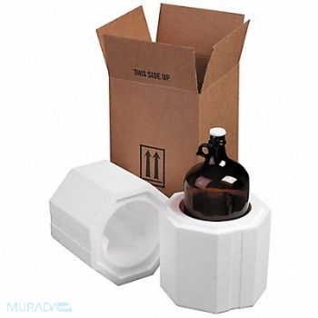 POLAR TECH Laboratory Mailer White PK9, 12F289