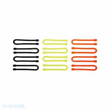 NITE IZE Gear Tie Rubber 6 in PK12, 793GA5