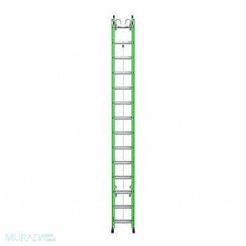 WERNER Extension Ladder 32 ft Size 375 lb, 793HE0