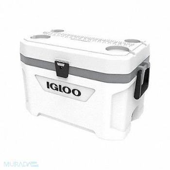 IGLOO Cooler 54 qt 16-1/8 H 15-3/32 W White, 793JY6