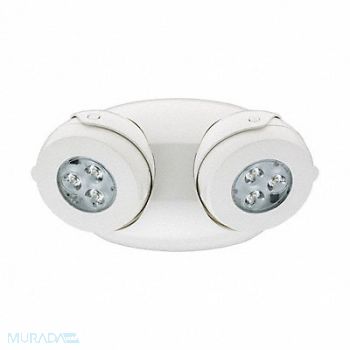 LITHONIA LIGHTING Emergency Light Head LED 5 W 2 Lamps, 793JZ7