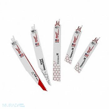 MILWAUKEE Reciprocating Saw Blade Set 6 and 8 L, 793L98