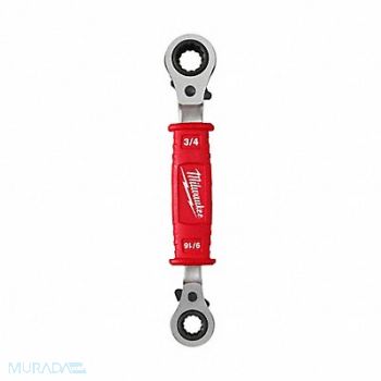 MILWAUKEE Insulating Box Wrench 9 5/8 in L Overall, 793NG1