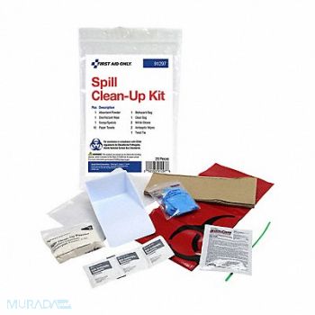 FIRST AID ONLY Bloodborne Pathogen Bodily Fluid Kit, 793PE9