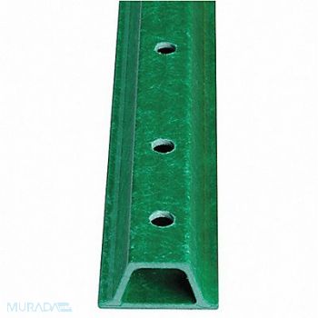 ACCUFORM U-Channel Post 6 ft Green, 793R95