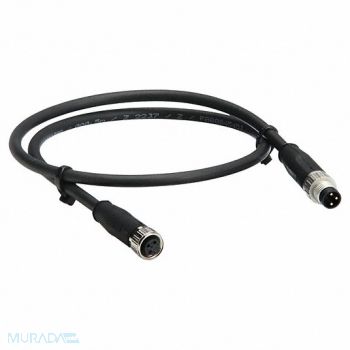 HARTING Cordset 5 m Cable PUR Black, 793TX3