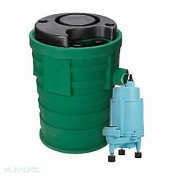 LITTLE GIANT Grinder Pump Single Phase 12.5A 3450 RPM, 793V53