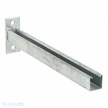 GRAINGER APPROVED Strut Channel Fitting Silver 2 W 2 Holes, 793VU3