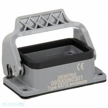 HARTING Rectangular Connector Housing 80 mm L, 793XR7