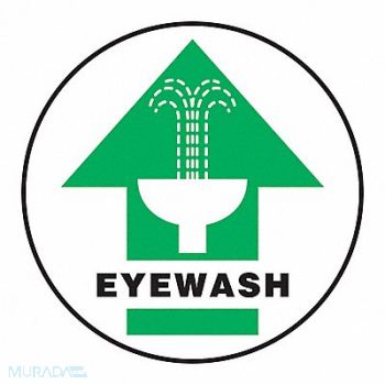 SLIP-GARD Floor Sign Round English, 793Z30