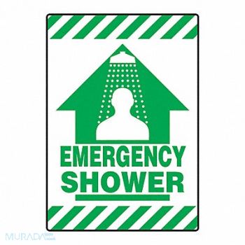 SLIP-GARD Floor Sign Vertical Rectangle English, 793Z33