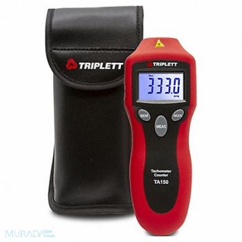 TRIPLETT Mini Portable Tachometer, 794UE0