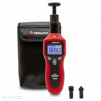 TRIPLETT Combination Photo and Contact Tachometer, 794UE1