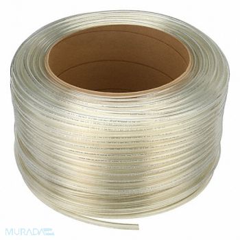 PARKER Tubing Natural Overall 500 ft L, 797DL6