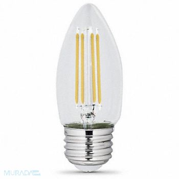FEIT ELECTRIC LED Bulb B10 3.3 W 300 lm 2700K PK2, 797U61