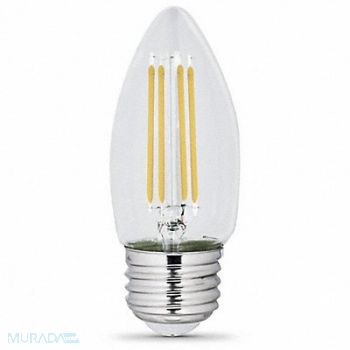 FEIT ELECTRIC LED Bulb B10 5.5 W 500 lm 2700K PK2, 797U63