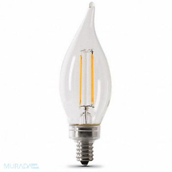 FEIT ELECTRIC LED Bulb CA10 3.3 W 300 lm 5000K PK6, 797U68