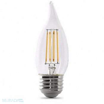 FEIT ELECTRIC LED Bulb BA10 5.5 W 500 lm 5000K PK2, 797U75