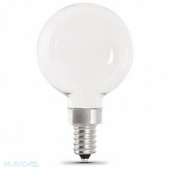 FEIT ELECTRIC LED Bulb G16 1/2 5.5K 500 lm 5000K PK2, 797U79