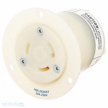 HUBBELL Locking Receptacle, 797VD1