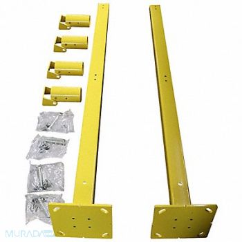EDGESAFE SAFETY RAILING Safety Handrail Steel Yellow 43-5/16 H, 797VH1