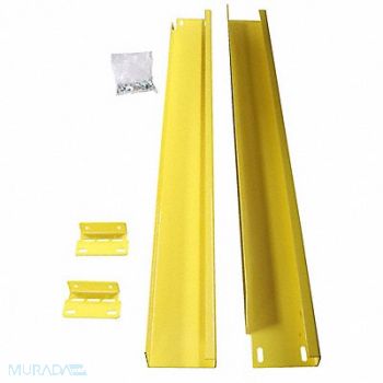 EDGESAFE SAFETY RAILING Safety Handrail Steel Yellow 43-5/16 H, 797VH4
