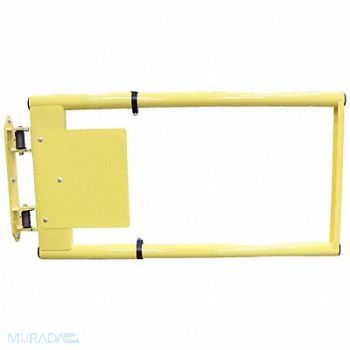 PS INDUSTRIES Pedestrian Safety Gate Yellow Steel 24 H, 797VH9