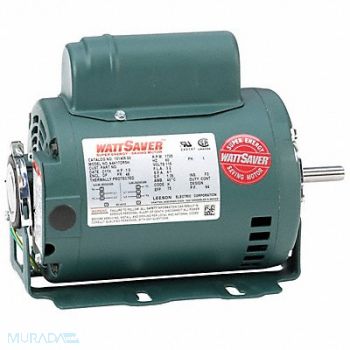 LEESON HVAC Motor 0.33 hp 115VAC Shaft 1 1/2 L, 798KJ0