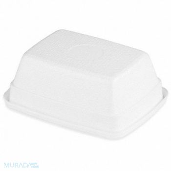 CARLISLE DINEX Disp Carry-Out Ctnr 8 oz White PK1000, 799Z11