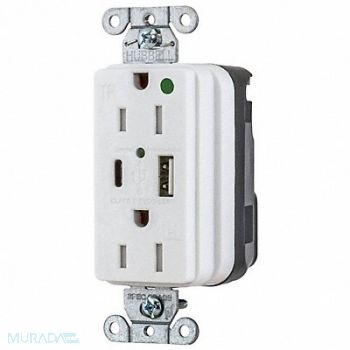 HUBBELL Snapconnect receptacle, 799ZC6
