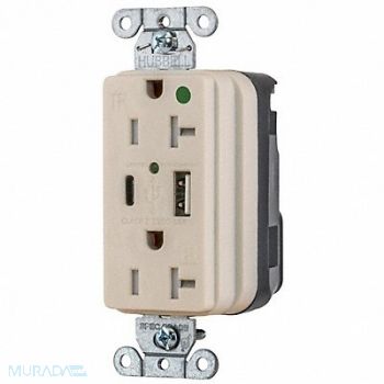 HUBBELL Snapconnect receptacle, 799ZD1